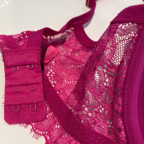 34D La SENZA So Free Pink Lace padded underwire bra - Picture 10 of 10